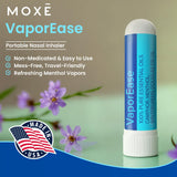 Inhalateur MOXE VaporEase au parfum menthe frais.