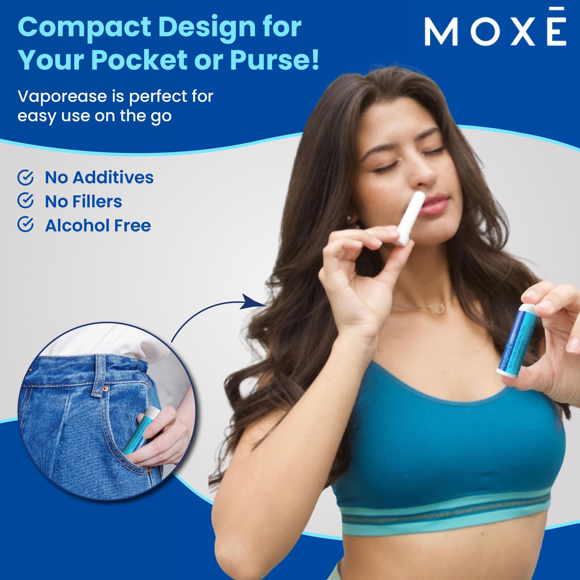 MOXE VaporEase fabriqué aux États‑Unis avec contrôle qualité.
