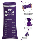 MP MOZZPAK sac vomissements violet, usage voiture et avion.