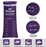 MP Mozzpak sac vomitif robuste et étanche pour malaises