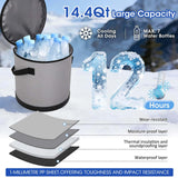 MQ 14 QT – Grand réservoir isotherme pour des sessions prolongées sans recharges fréquentes.