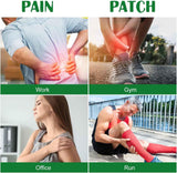 MQ Genou Patch Application rapide après activité sportive.