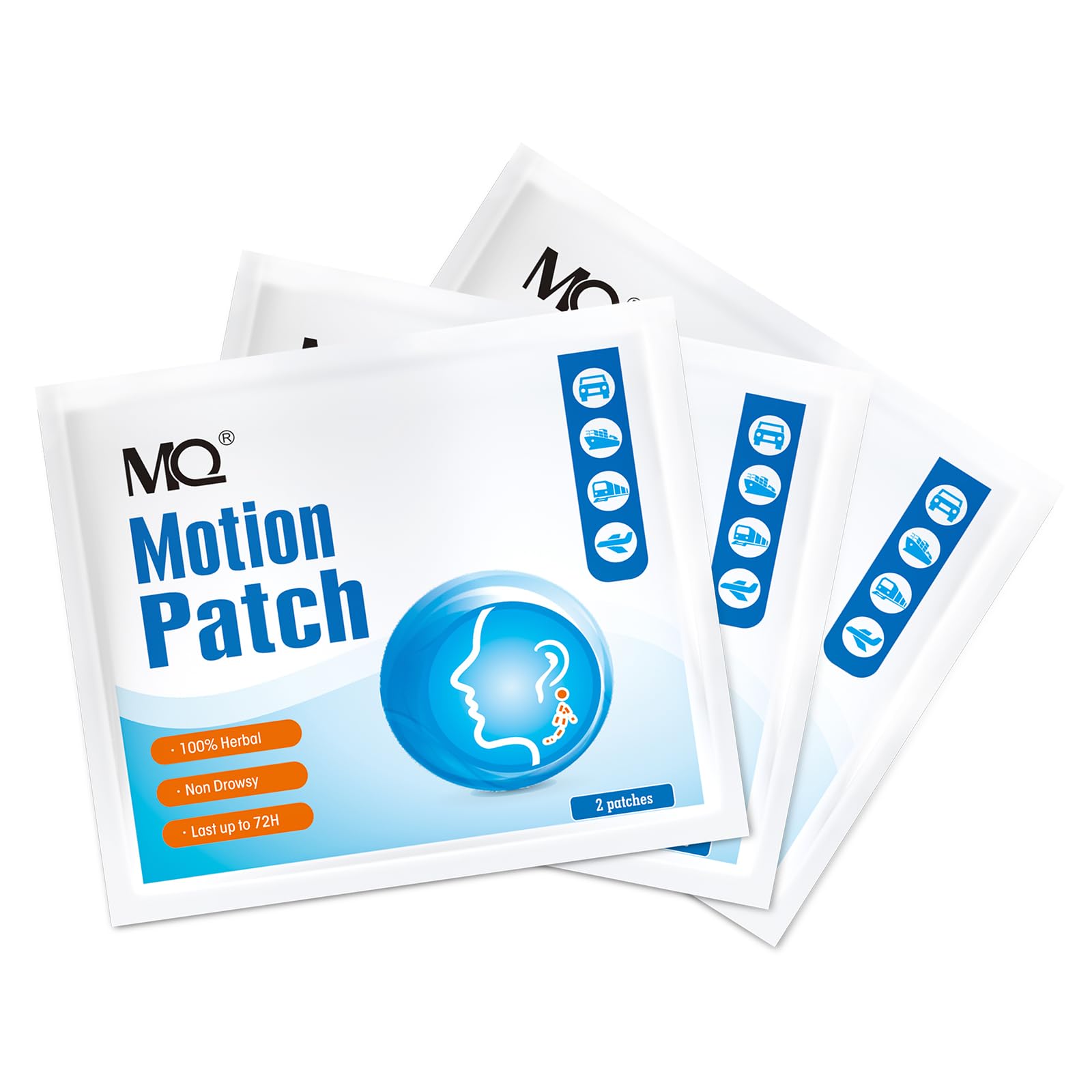 MQ Pansement adhesif contre le mal des transports – action rapide lors des trajets