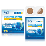 MQ Patch anti mal de mer couleur sombre, discret et pratique en voyage