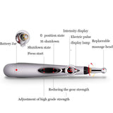 MQFORU stylo 3-en-1, tête sphéroïdale, massage corporel relaxant.