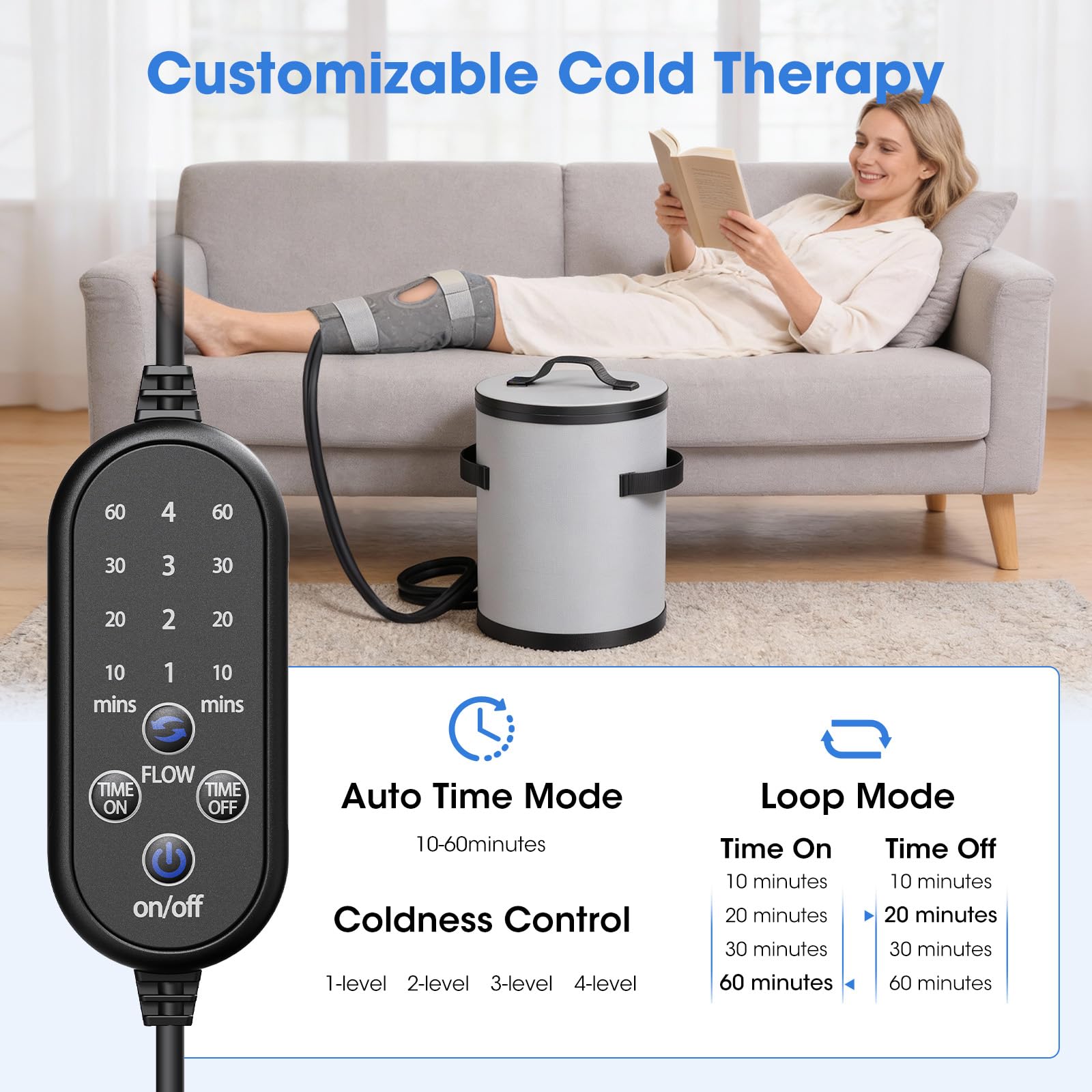 MQHOOB régulateur temps 4 niveaux facilite le contrôle personnalisé