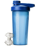 Mr. Pen Bouteille Shaker 28oz bleue avec couvercle robuste pour mélanger sans grumeaux