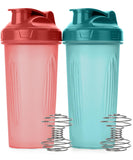 Mr. Pen bouteilles mélangeuses 28 oz duo bleu clair et rouge, prêt pour l’entraînement