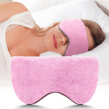 Masque poids Mr. Sandman rose pour endormissement calme et profond.