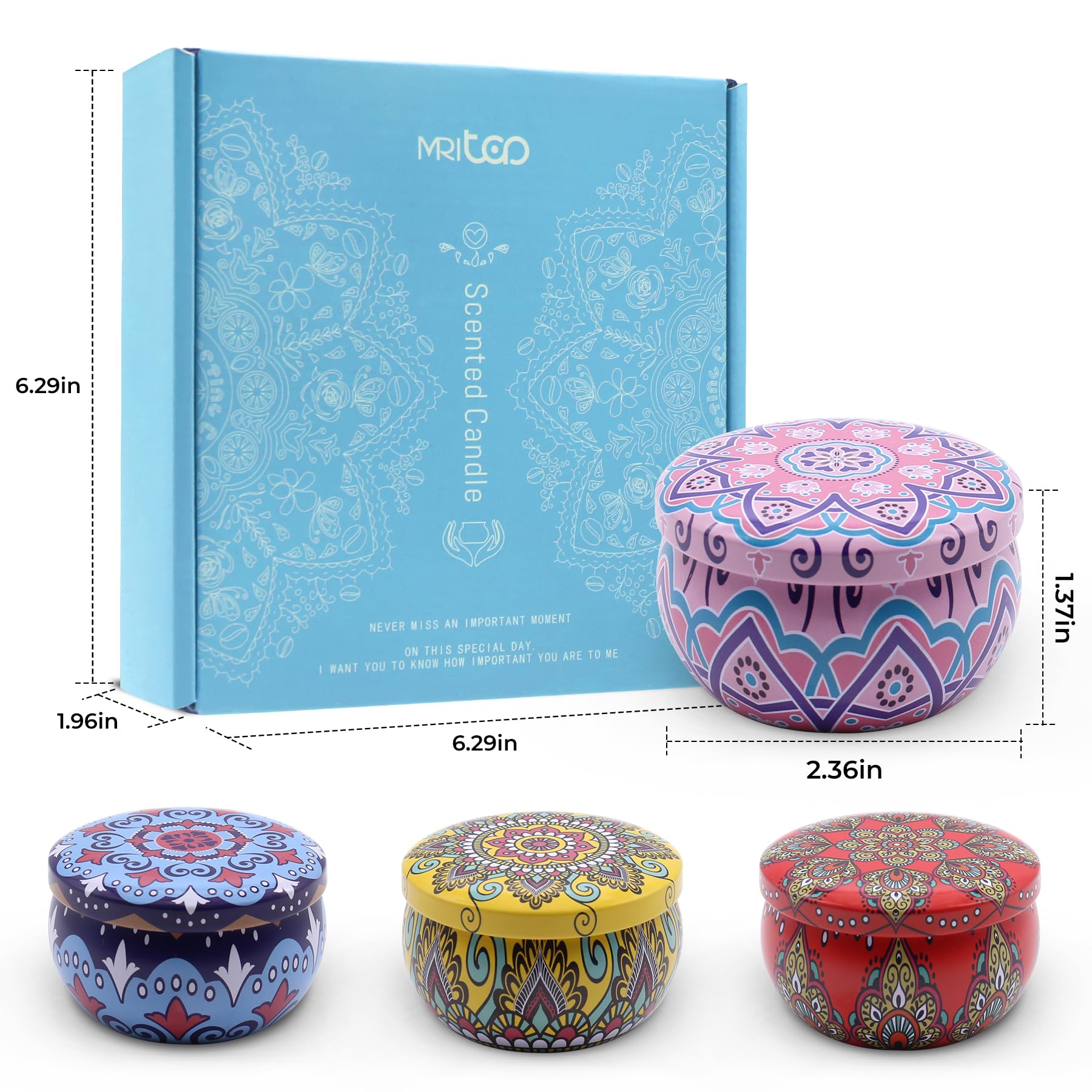 Bougies MRLTOP créant une ambiance zen dans votre intérieur.