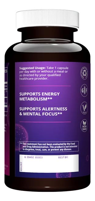 Utilisation quotidienne possible pour soutenir concentration et énergie lors d'activités.