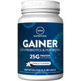 MRM Gainer Protéines vanille flacon : texture onctueuse après entraînement