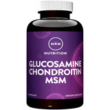 MRM Glucosamine Chondroitin MSM – bouteille pour soutien mobilité articulaire.