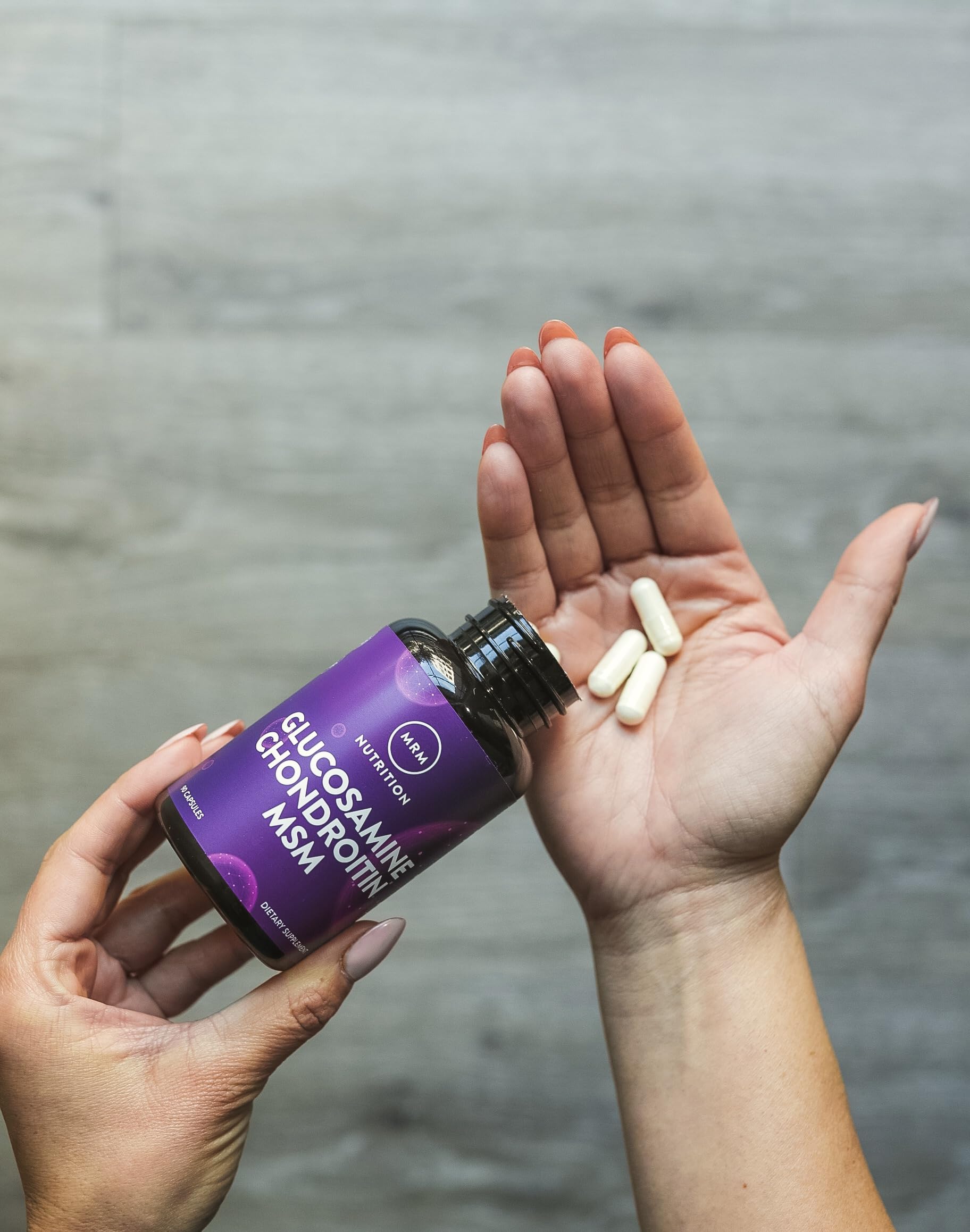 MRM Glucosamine Chondroitin MSM – certification GMP garantissant qualité et sécurité.