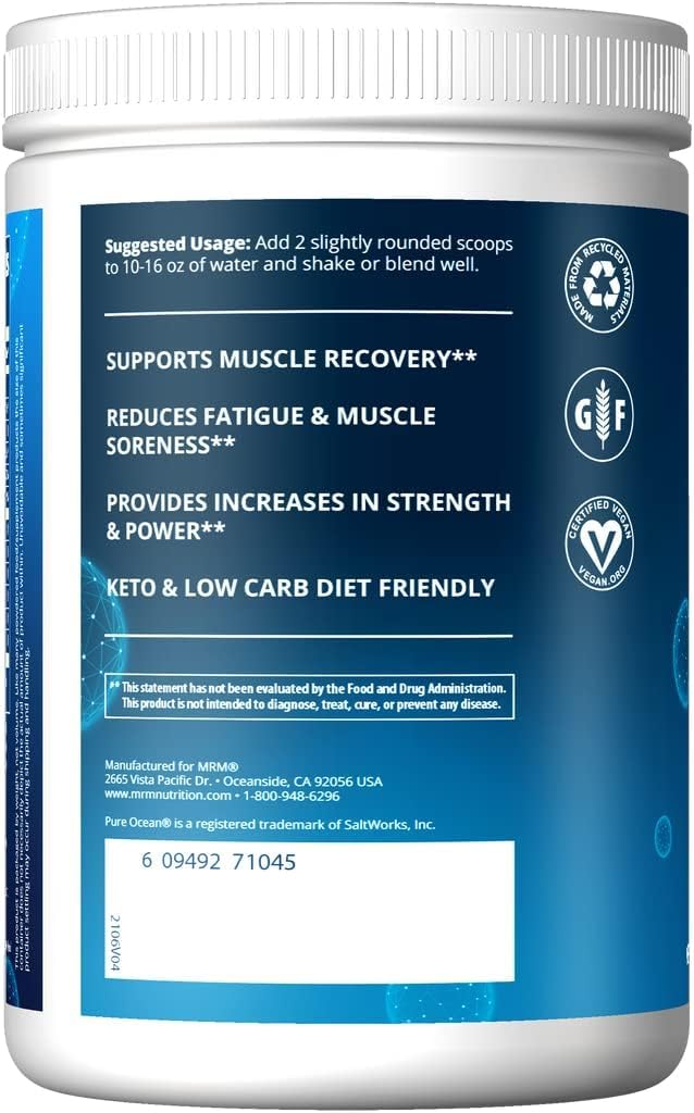 MRM Reload BCAA+G boisson Island Fusion, goût tropical idéal après l'entraînement