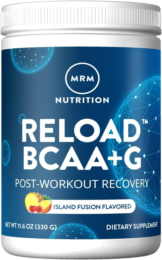 MRM Reload BCAA+G flacon Island Fusion, récupération après l'entraînement