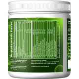 MRM poudre pré-entraînement biologique, doseur, mesure précise avant l'effort.