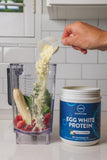 MRM Protéine Blanc d'Oeuf Vanille, sans gluten: option protéinée adaptée au sans gluten.
