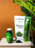 Couleur naturelle et intense de la spiruline MRM dans votre préparation.