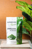 Préparation rapide d'une boisson nutritive avec la spiruline MRM.