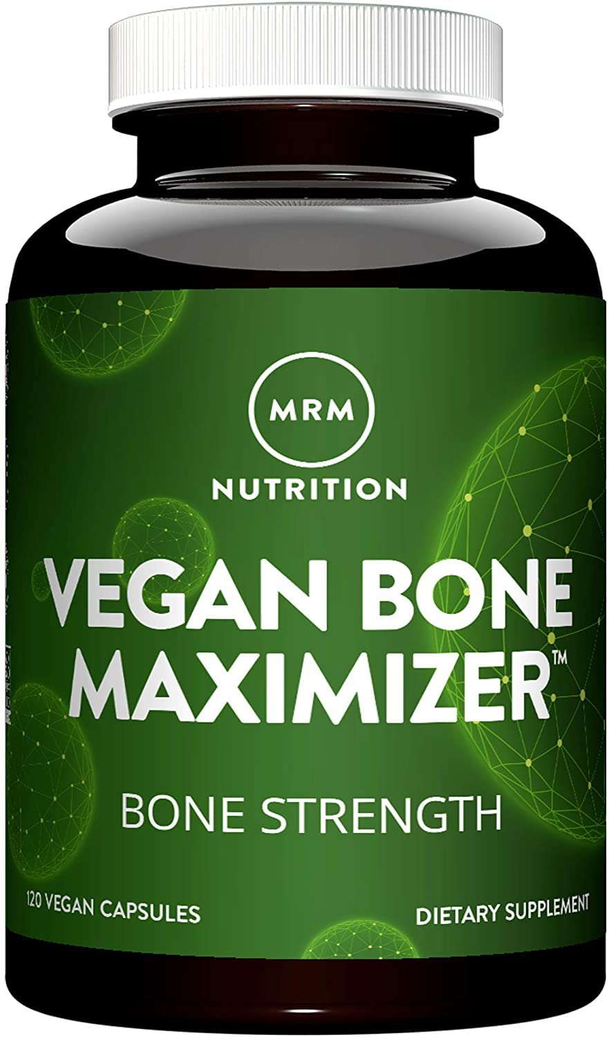MRM Vegan Bone Maximizer — bouteille visible, soutien potentiel e0 la densite9 osseuse