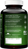 MRM Vegan Bone Maximizer — e9tiquette claire avec ingrédients vegan et certifications