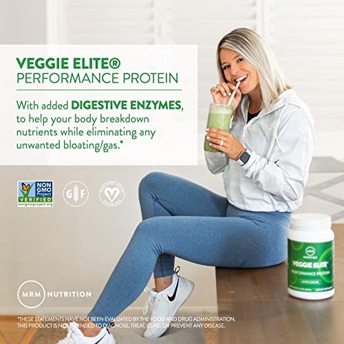 MRM Veggie Elite Enzymes Digestives pour une digestion douce et absorption optimisée.