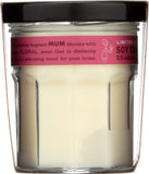 Étiquette Mum de Mrs. Meyer's, parfum floral léger.
