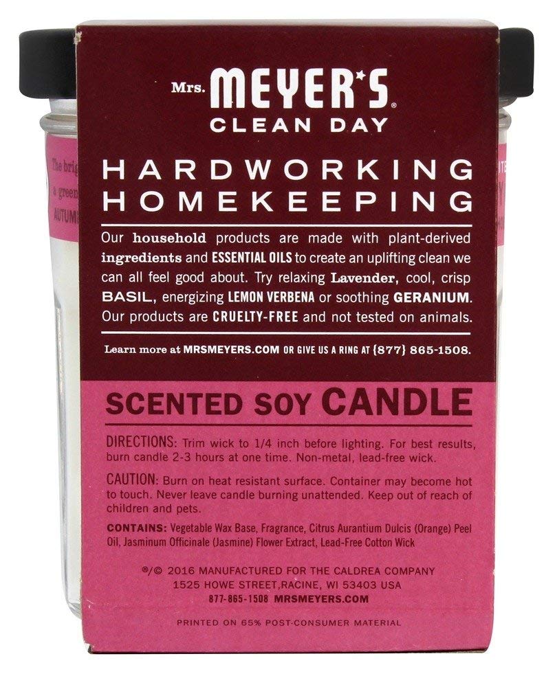 Lot de six bougies Mum Mrs. Meyer's, coffret décoratif.