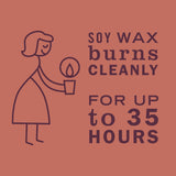 MRS MEYER'S Clean Day bougie—feuilles-automne, cadeau idéal pour les amateurs d'arômes.
