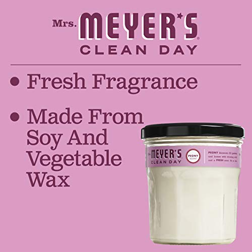 Jarre en verre recyclable de Mrs. Meyer's Clean Day prête à recycler