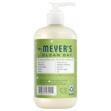 Mousse généreuse du savon MRS MEYER'S CLEAN DAY Iowa Pine pour un lavage efficace.