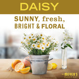 Mèche sans plomb et parfum doux Daisy pour une diffusion agréable.