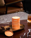Emballage recyclable et packaging M&SENSE Cannelle Citrouille prêt à offrir.