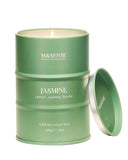 Bougie jasmin M&SENSE grand format pour une atmosphère raffinée et durable.