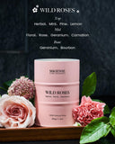 M&SENSE Bougie cire soja/palmier—diffusion parfumée prolongée.