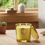 Bougie M&SENSE parfum Matcha Green, arôme premium et rafraîchissant.