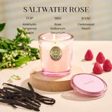 Cadeau chic M&SENSE, parfum subtil eau salée et rose.