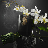 Ambiance zen avec bougie M&SENSE Crisp Chill, spa maison.