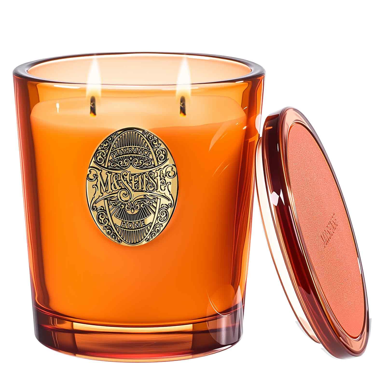 Bougie M&SENSE Double Mèche: diffusion homogène du parfum.