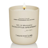 Bougie M&SENSE soya eucalyptus-menthe pour une ambiance apaisante et rafraîchissante