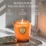 Bougie M&SENSE bougie-soja-orange-goji rituel sommeil relaxant