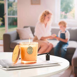 Décoration chic avec bougie M&SENSE dans un intérieur moderne