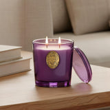 M&SENSE Lavande-Citronnelle bougie soja deux meches, parfait pour la chambre.