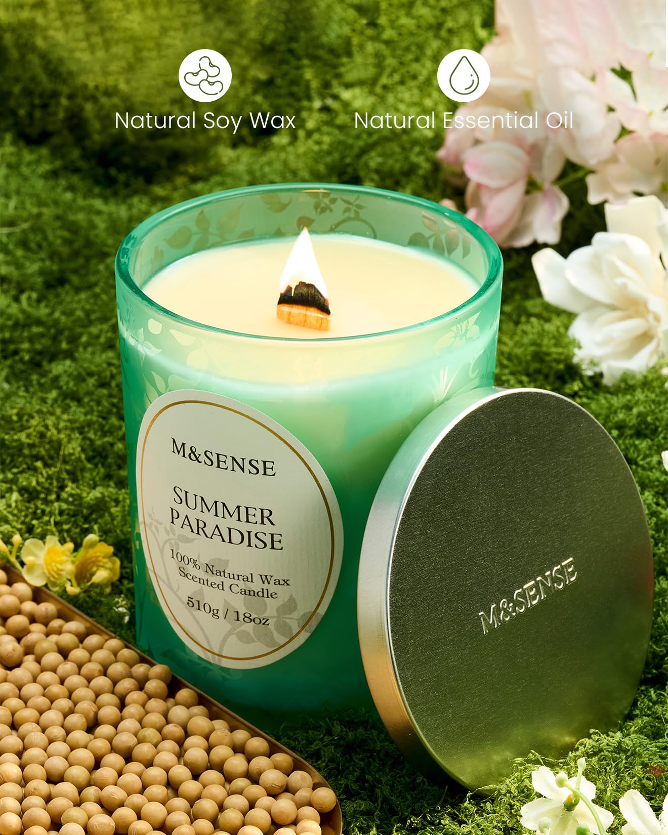 M&SENSE Summer Paradise Liberation rapide du parfum pour relaxation immédiate.