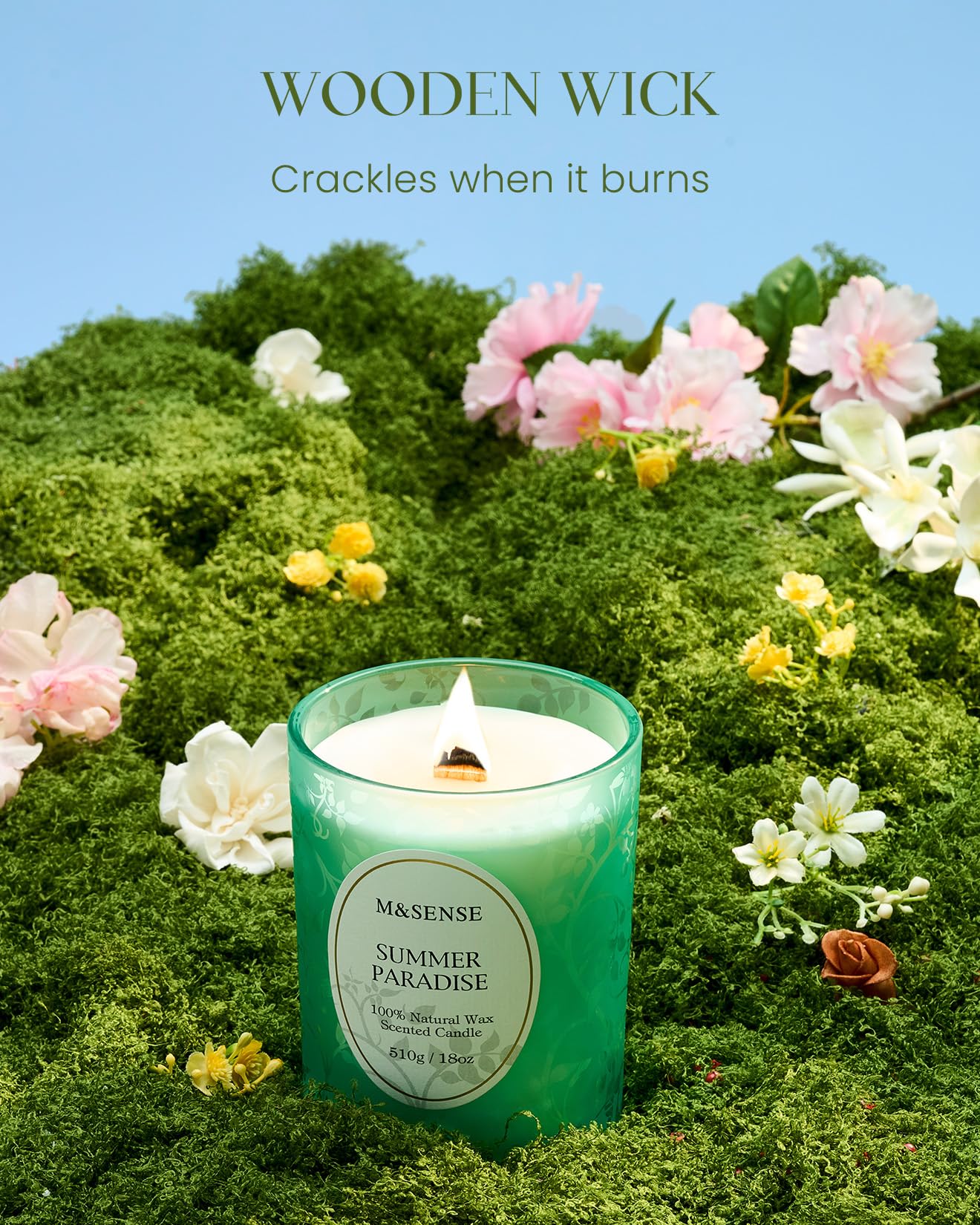 M&SENSE Summer Paradise Parfum naturel grâce aux huiles essentielles.