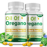 MSLOTAL huile d'origan et nigelle gélules bio pour soutien immunitaire et digestif