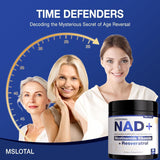 MSLOTAL NAD+ visuel jeunesse et vitalité, effet potentiel sur le bien-être.