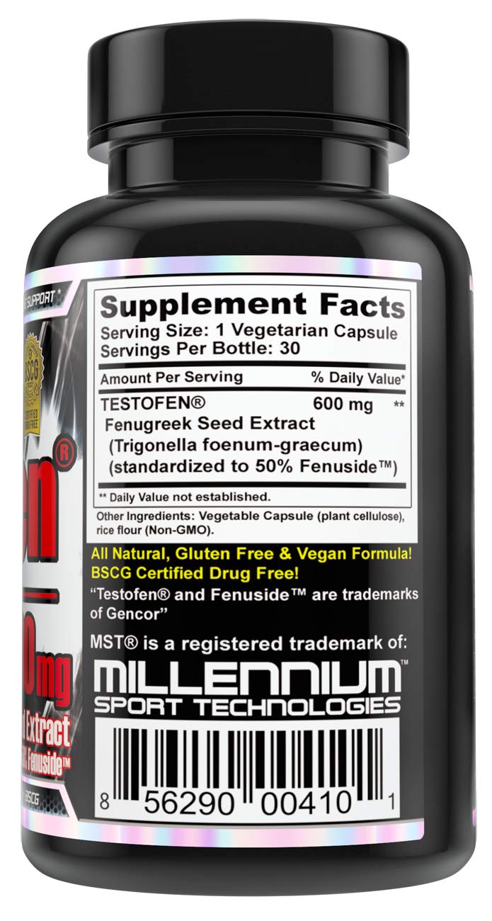 MST Testofen graines de fenugrec, source naturelle potentielle pour le soutien quotidien.
