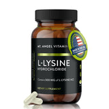 Mt. Angel L-Lysine 500 mg, bouteille – soutien à la synthèse protéique et à la peau